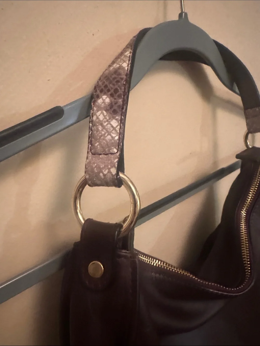 Burgundy Italian Leather Bag